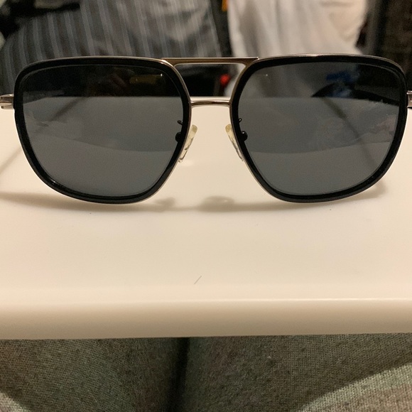 Mens Michael Kors Sunglasses black and silver - Picture 1 of 10